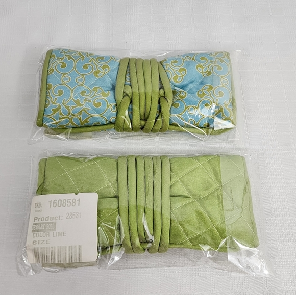 🌺 NWT (2) TWO SUBURBAN SILK JEWLERY ROLLS - 100% THAI SILK 🌺 - Picture 2 of 3